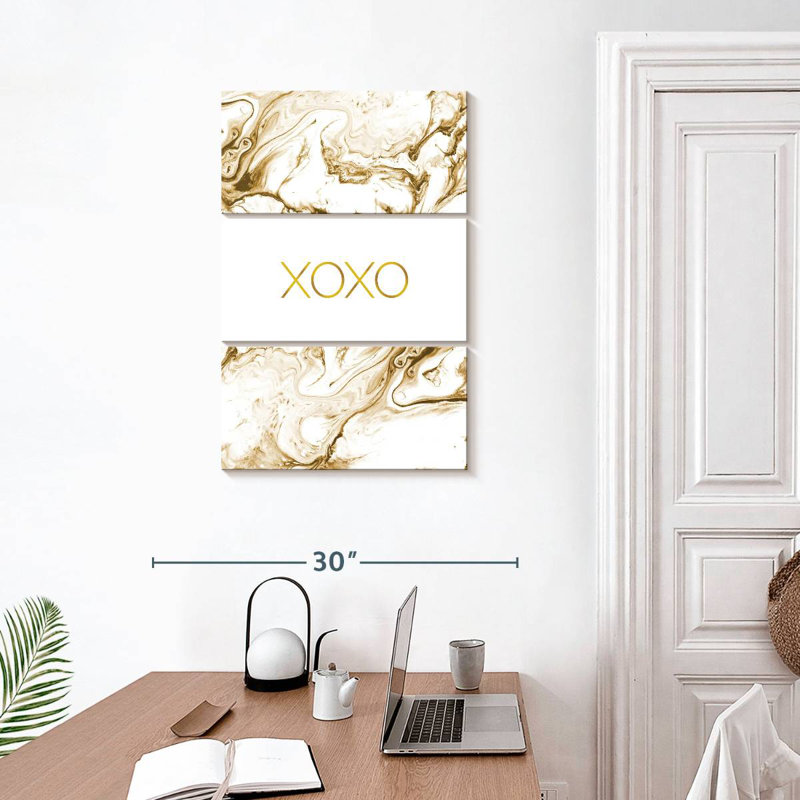 Tergel XOXO Typography, 32" H x 20" W
