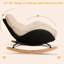 Chaise berçante ergonomique en chenille-111689781