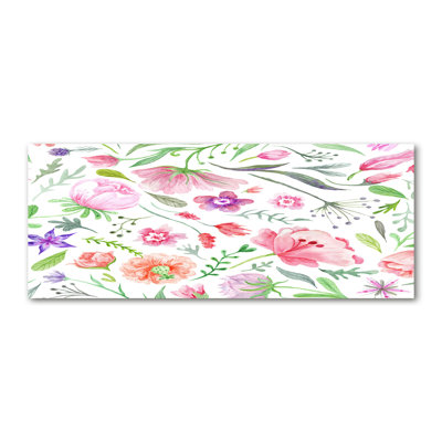 Floral Pattern - Wrapped Canvas Print