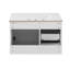 Meuble-lavabo mural 30 po avec porte à fermeture douce et tiroirs, meuble-lavabo avec lavabo-542140065
