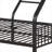 Twin XL Over Queen Bunk Bed Frame, Metal Construction with Built-In Access Ladder, Classic Silver Finish