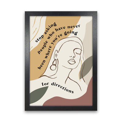 Stop Asking People by Planeta444 - Print
