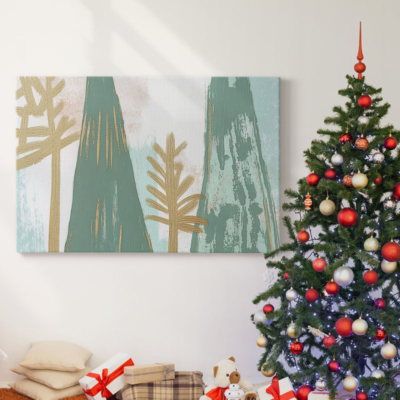 Christmas Holiday Arts - Toile tendue avec châssis, H 40 po x l 60 po