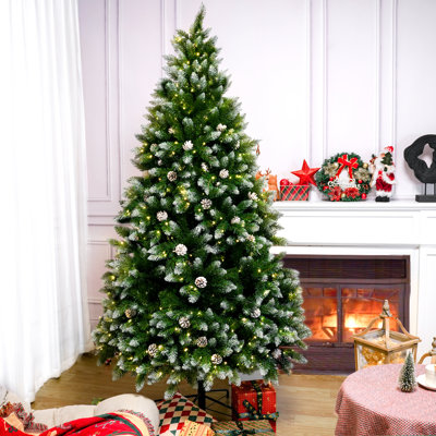 Sapin de Noël artificiel avec lumières claires