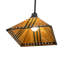 13" Square Prairie Corn Pendant