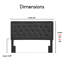 Tête de lit capitonnée Amery Elle Decor-30956568-30956572