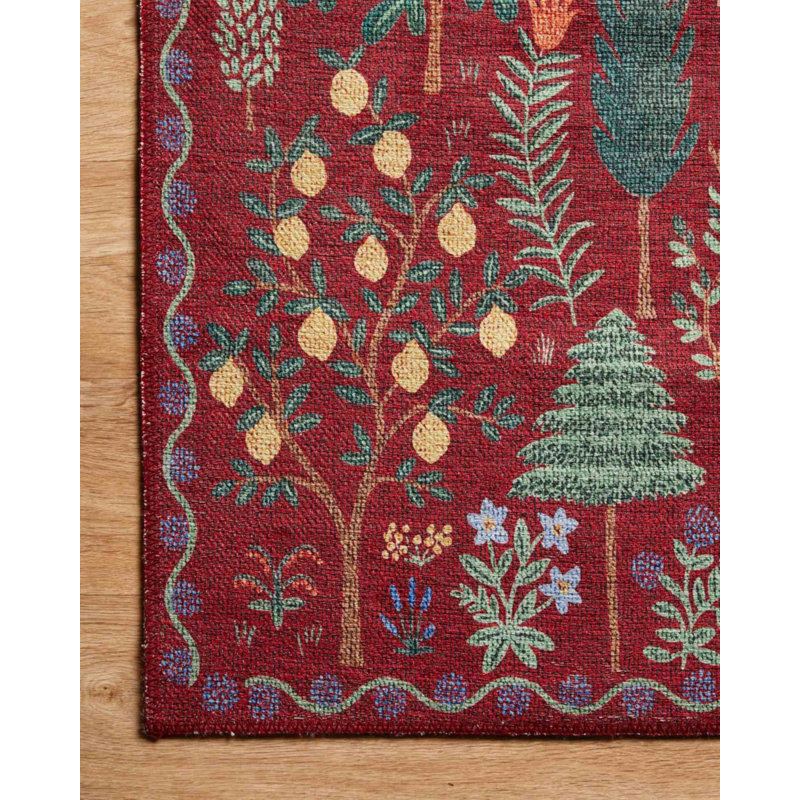 Tapis Sarish, Rectangle 2 pi 7 po x 4 pi 11 po