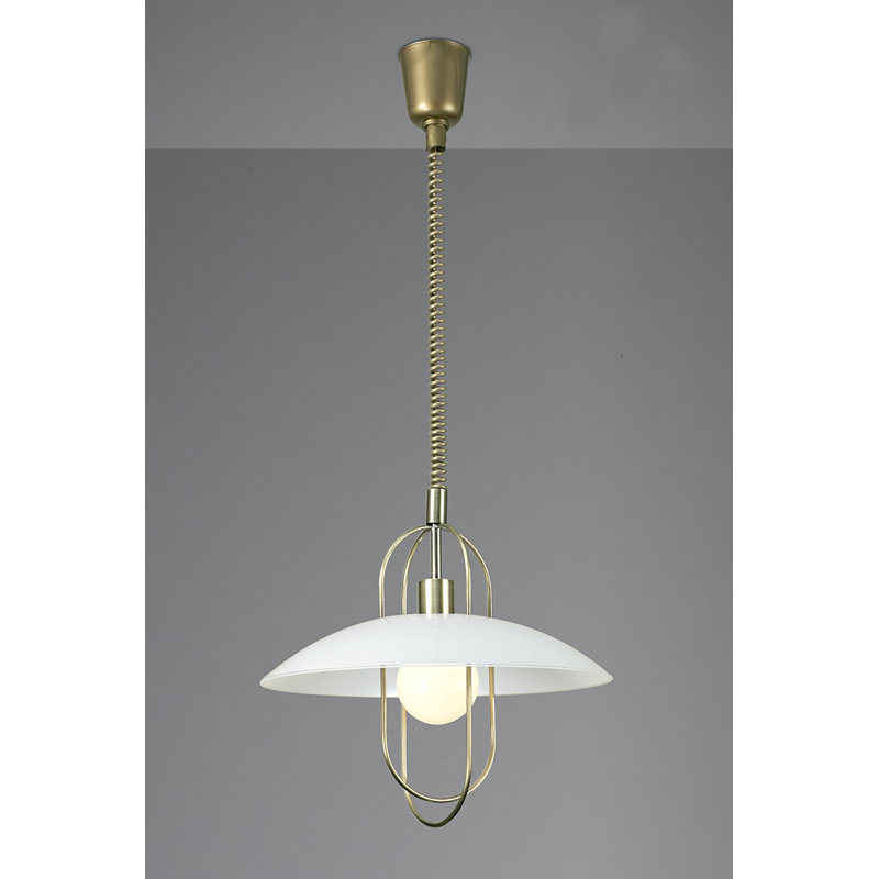 Giana 1 - Light Dome Pendant, Antique Brass