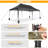 10'x20' Pop Up Canopy Tent,Outdoor Canopy with Wheeled Bag,for Parties,Wedding,Backyard,Camping-104949875