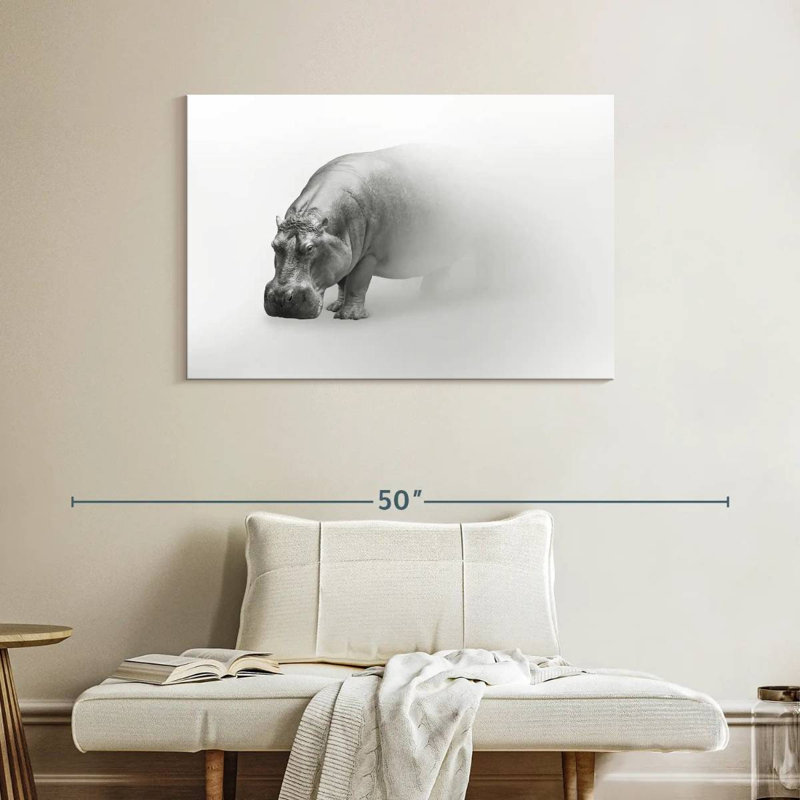 Phantom Hippo, 26" H x 39" W