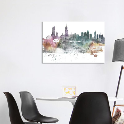 Philadelphia Pastel Skylines