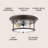 Ceballos Glass Flush Mount-1300173002