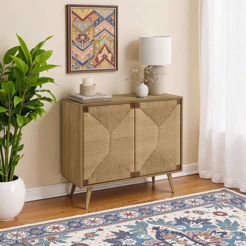 Armoire de rangement 2 portes Mid-Century