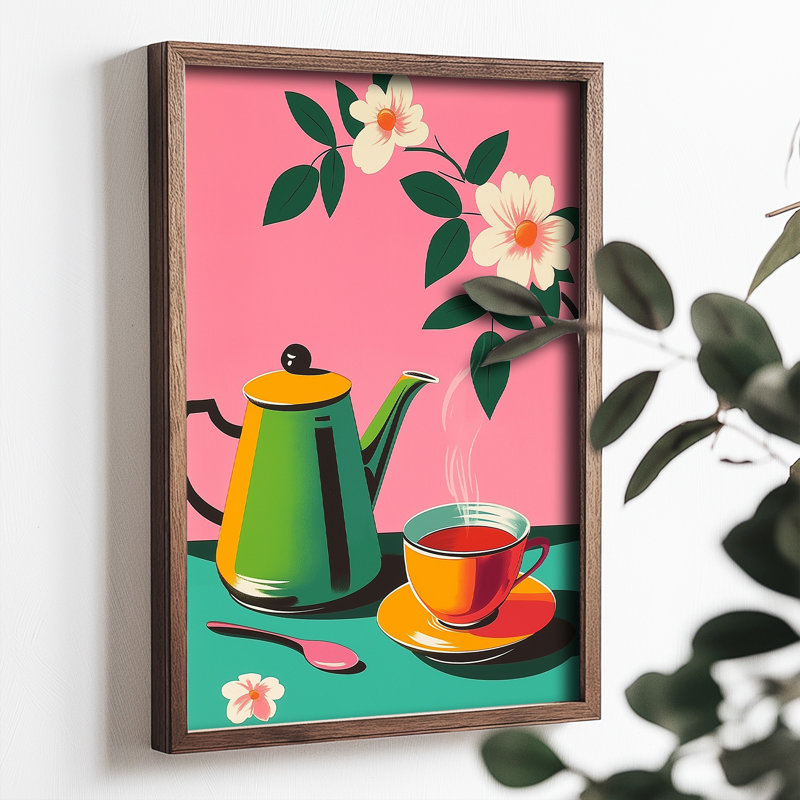 Elegant Decorative Framed MDF Painting, 19.7 x 27.6 x 0.1 inches | 100% MDF (3 mm Thick) with 100% Pine Wood Frame | UV Printed Art for Home Décor, Ideal for Living Room, Office & Gallery Wall Display
