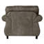 Fauteuil et repose-pieds cloutés Leinster-118022626