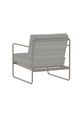 Oasis Outdoor Lounge Chair, Gray, Gray