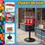 Distributeur triple Great Northern Popcorn, rouge