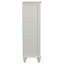 Commode 8 tiroirs Vallauris blanc crème avec rangement spacieux et tiroir supérieur doublé de feutre