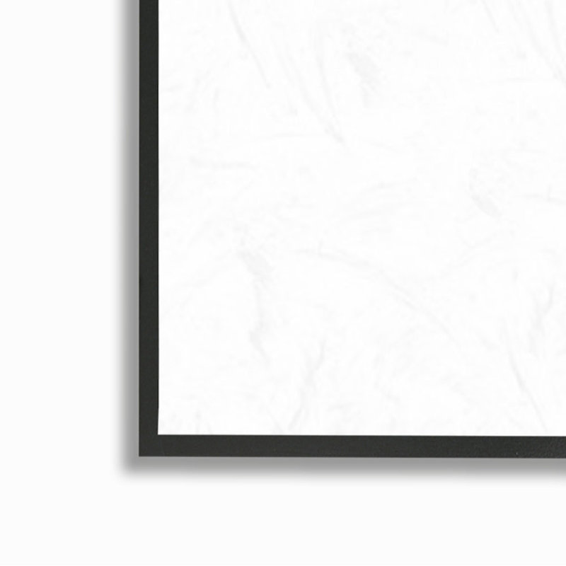 «Towering Giraffes paire superposée repérée - cadre flottant», impression sur toile, Giclée encadrée noir minuit