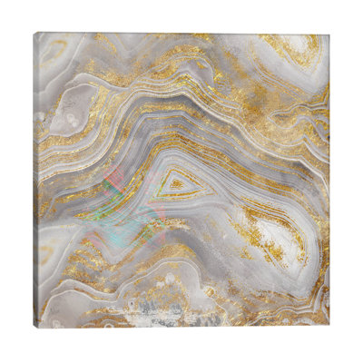 Agate Allure Ii by Nan - Wrapped Canvas Painting