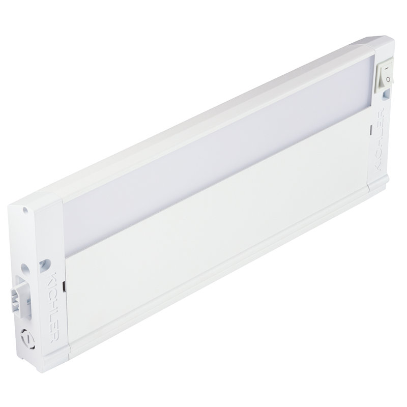 Barre d'éclairage DEL sous le meuble 12 "4U Series 2700K, Blanc texturé