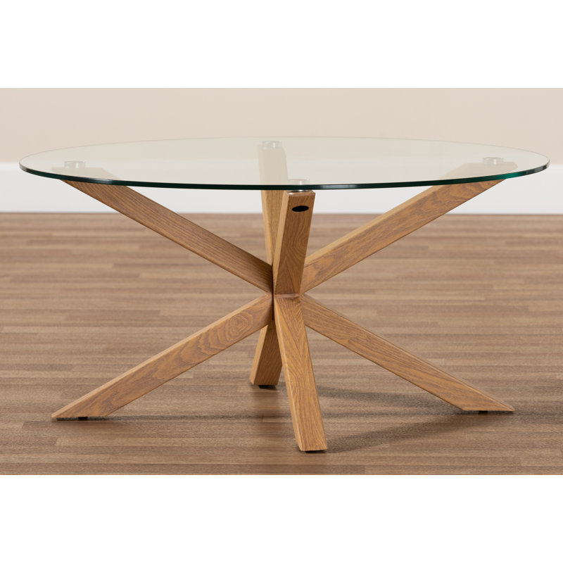 Gologan Glass Top Coffee Table