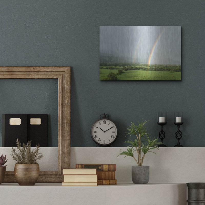 «Double Rainbow» par Dennis Frates, H 12 po x l 16 po