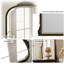 Miroir mural Fleur De Lis Living-1498105336-1498105342