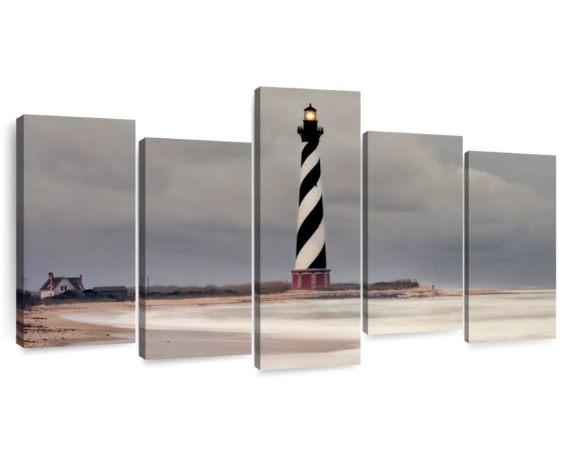 Aletra, phare du cap Hatteras, H 33 po x l 66 po