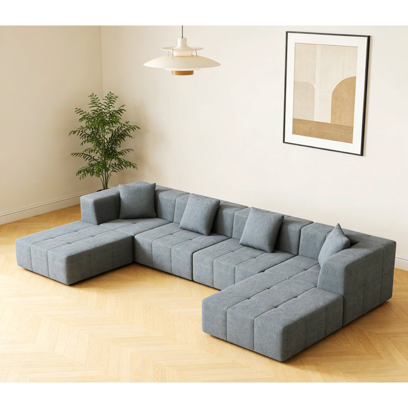 Canapé modulaire moderne pour salon et appartement