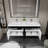 Romer 59''Wall-Mounted Double Bathroom Vanity Set-499189681