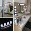 Metal Oval Dresser Mirror