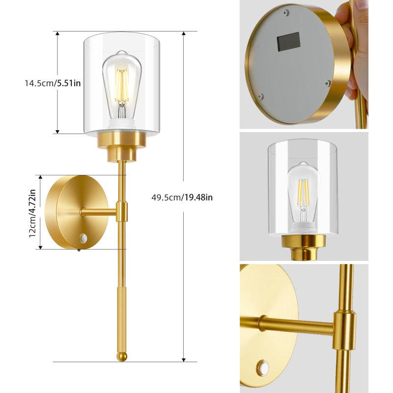 Flush Mounted Sconce