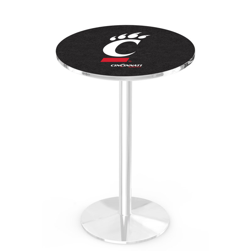 Table bistro NCAA, Chrome, Université de Cincinnati
