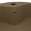 Belfry Bathroom Mccree 360 mm L x 360 mm W Ceramic Circular Sink and Overflow-1965436010