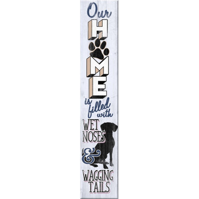 Plaque de jardin pour chien