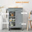 Toquerville 69 cm W Kitchen Cart with Top