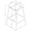 Ensemble de 2 tabourets de bar Staten-1439217546