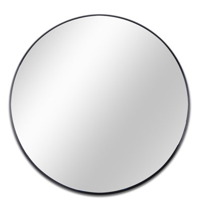 Circle Mirror, Round Wall Mirror Suited for Bedroom, Vanity, Living Room