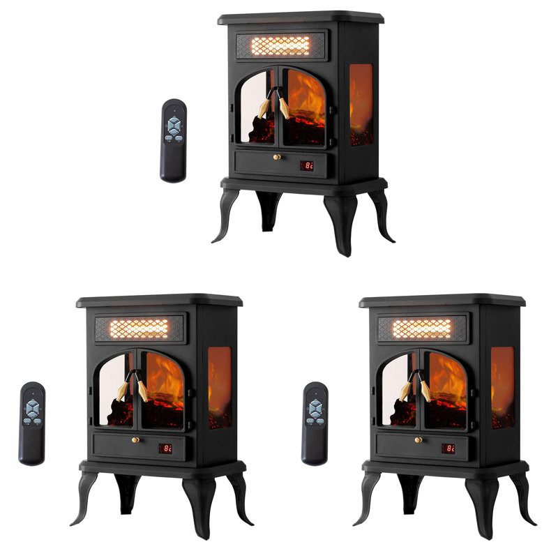 F2C Global Limited 1000 BTU Electric Compact Space Heater with Adjustable Thermostat