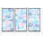 " Red Sea Stars With Blue Seashells " 3 - Pieces-1580455558-1580455559