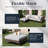7-piece Patio Furniture Set, Deep Seating Outdoor Modular Sectional Sofa Conversation Set With Thick Cushions For Lawn, Garden-2023704529