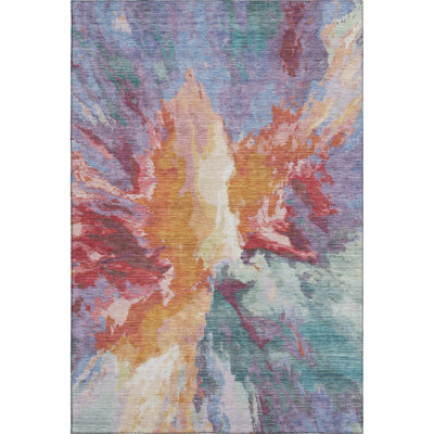 Premium Machine Washable Marasco AMF1632 Modern Rug