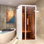 Sauna infrarouge FAR intérieur extensible pour 1 personne compatible avec 6 radiateurs au carbone-99717396