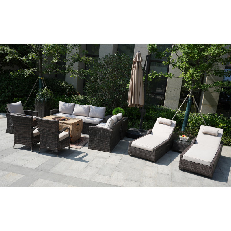330 - Person Patio Conversation Set with Cushions