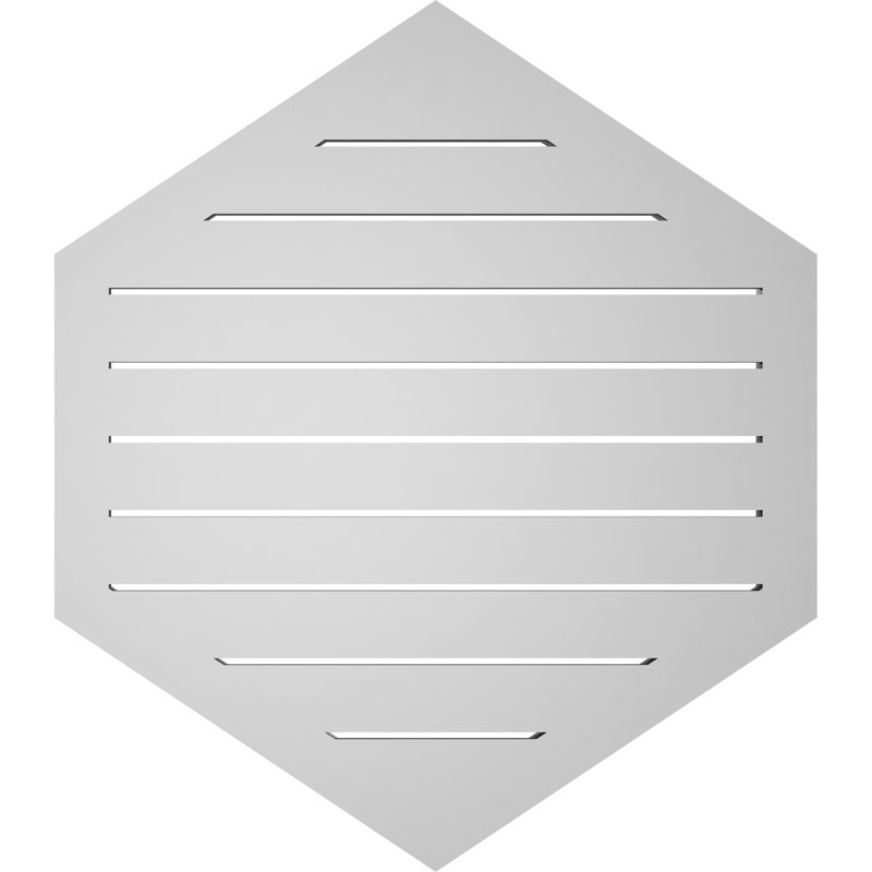 Pente verticale verticale en uréthane 8 pi, H 1,5 po x l 28 po x L 32 po