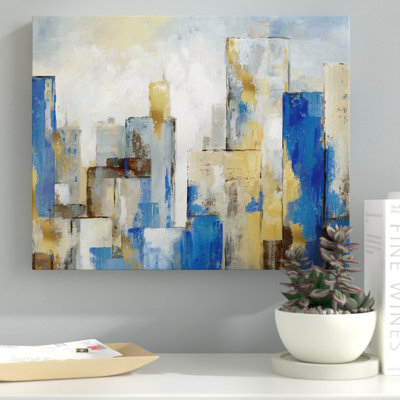 City Blues II - Print on Canvas