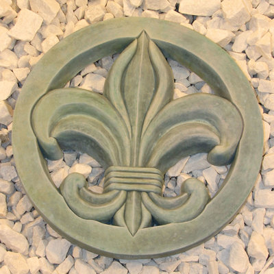 Fleur De Lis Stepping Stone