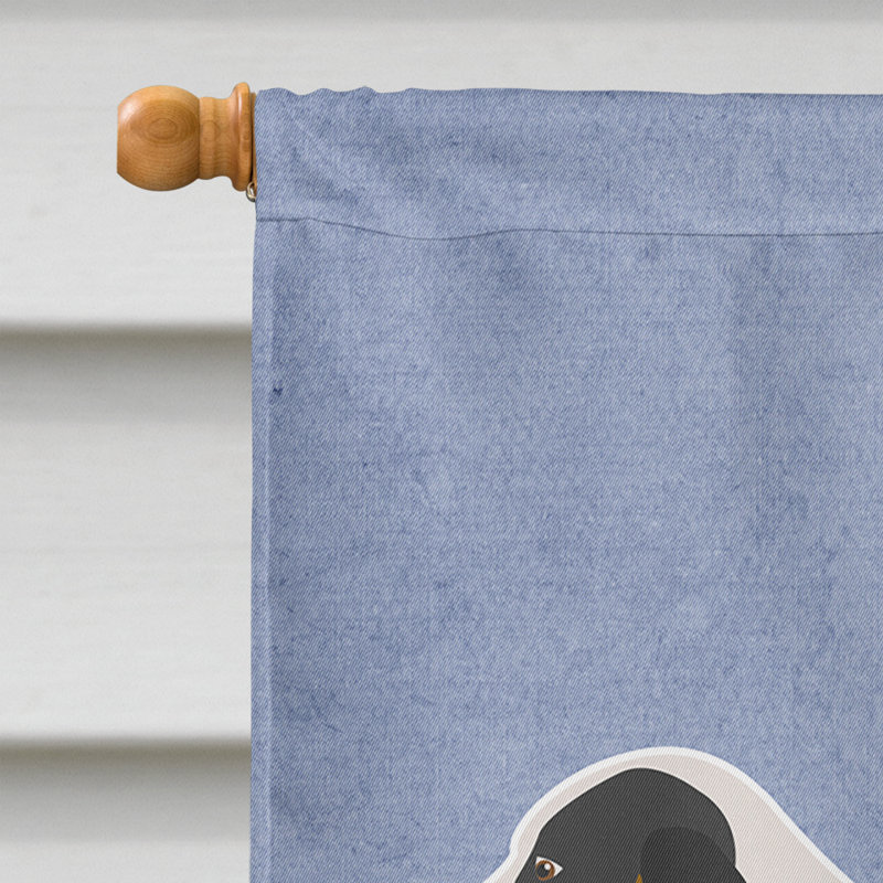 Polyester 2 côtés 40 x 28 po welcome drapeau maison, Gascon Saintongeois