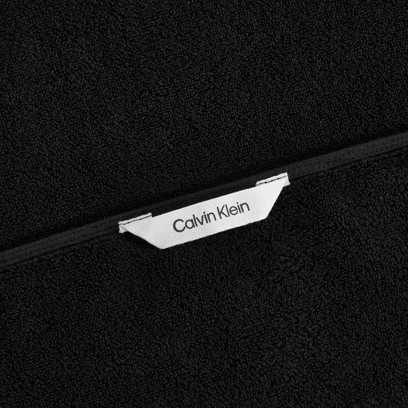 Ensemble de serviettes 3 pièces Calvin Klein, Noir